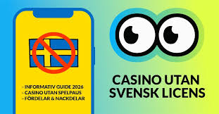 Casino Utan Svensk Licens Allt Du Behöver Veta För en Säkrare Spelupplevelse Casino Utan Svensk Licens Allt Du Behöver Veta För en Säkrare Spelupplevelse